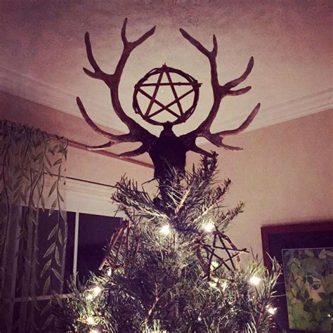 Yule tree decoraions pagan